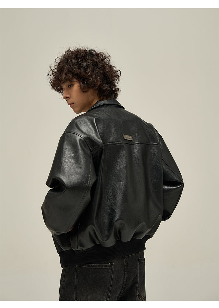JEEZ WEAR FAUX LEATHER JACKET
