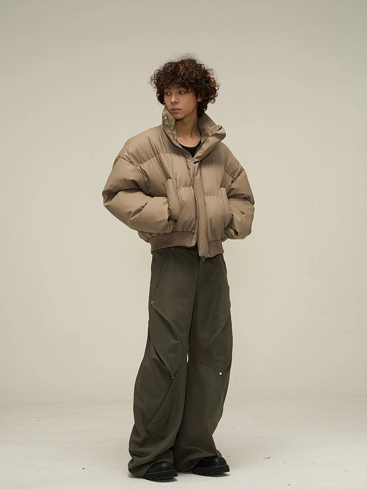 JEEZ WEAR LAYERED PUFFER JACKET