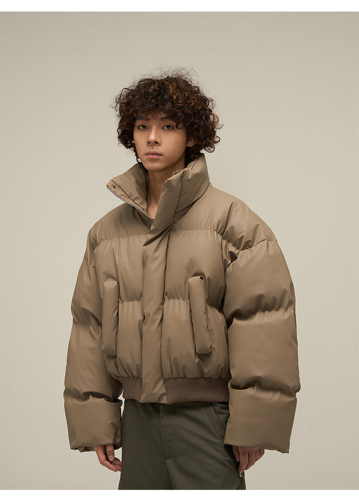JEEZ WEAR LAYERED PUFFER JACKET