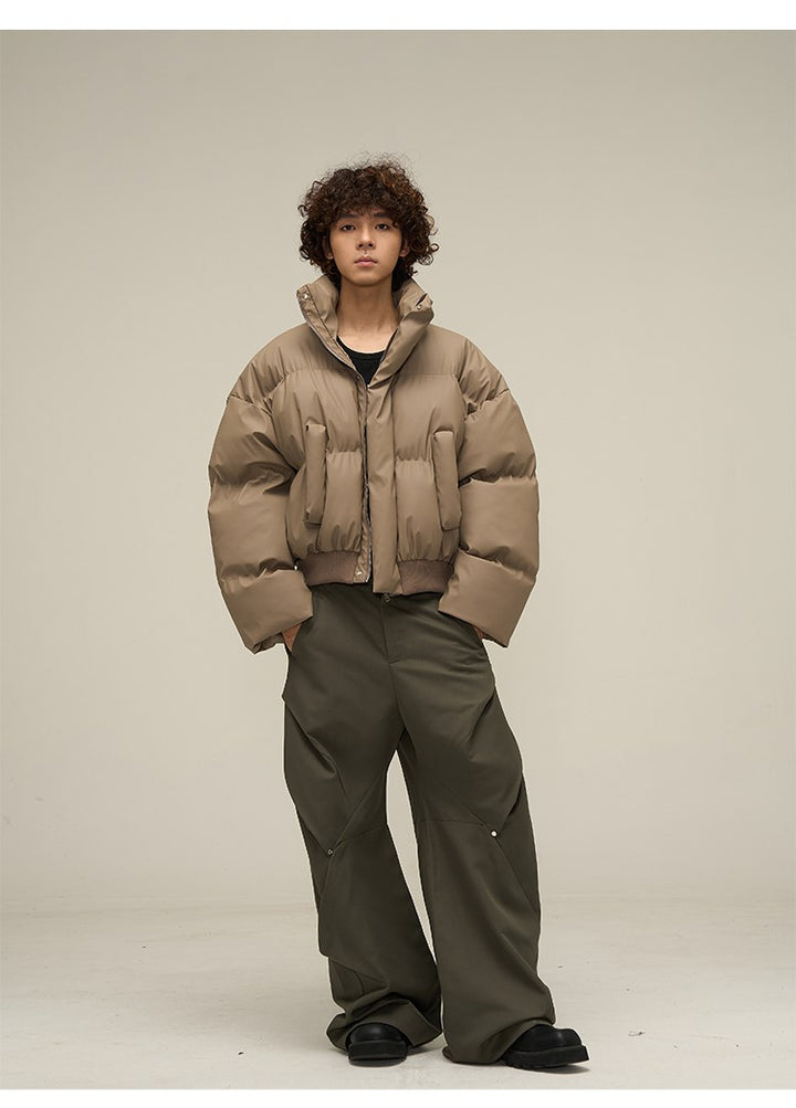 JEEZ WEAR LAYERED PUFFER JACKET