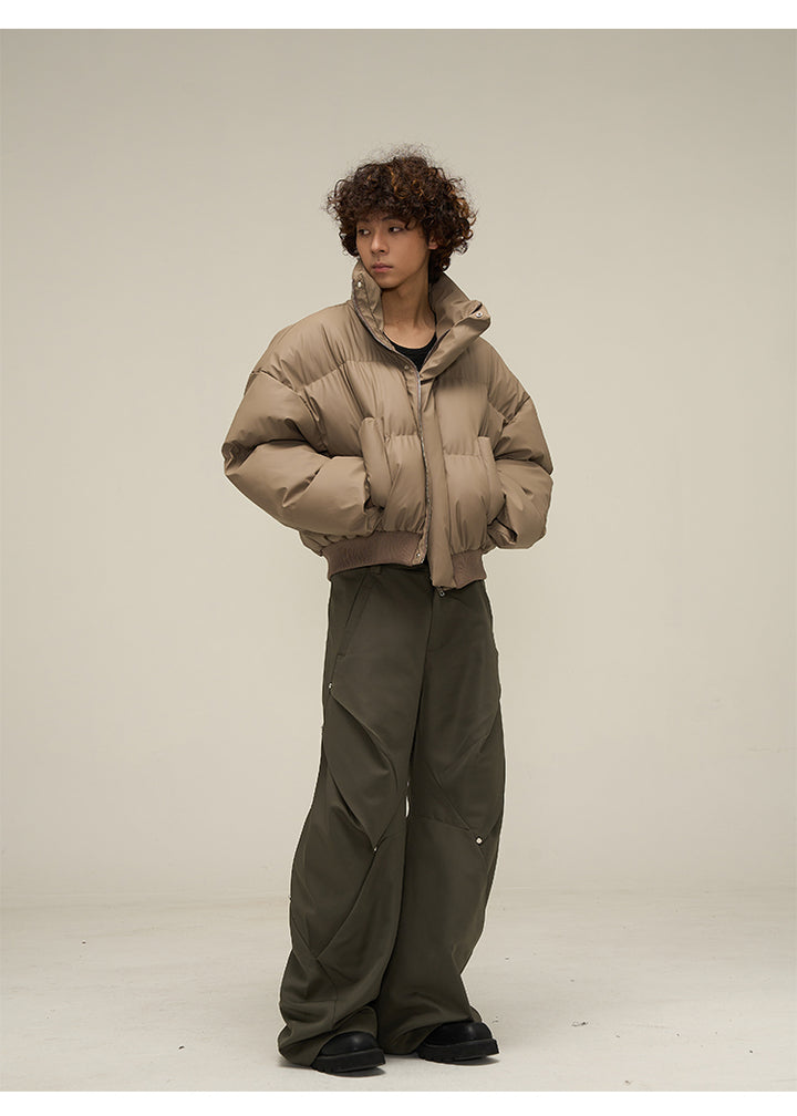 JEEZ WEAR LAYERED PUFFER JACKET