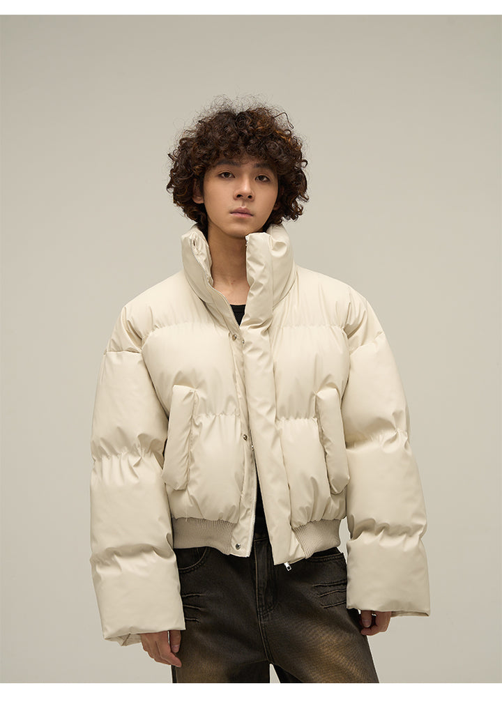 JEEZ WEAR LAYERED PUFFER JACKET