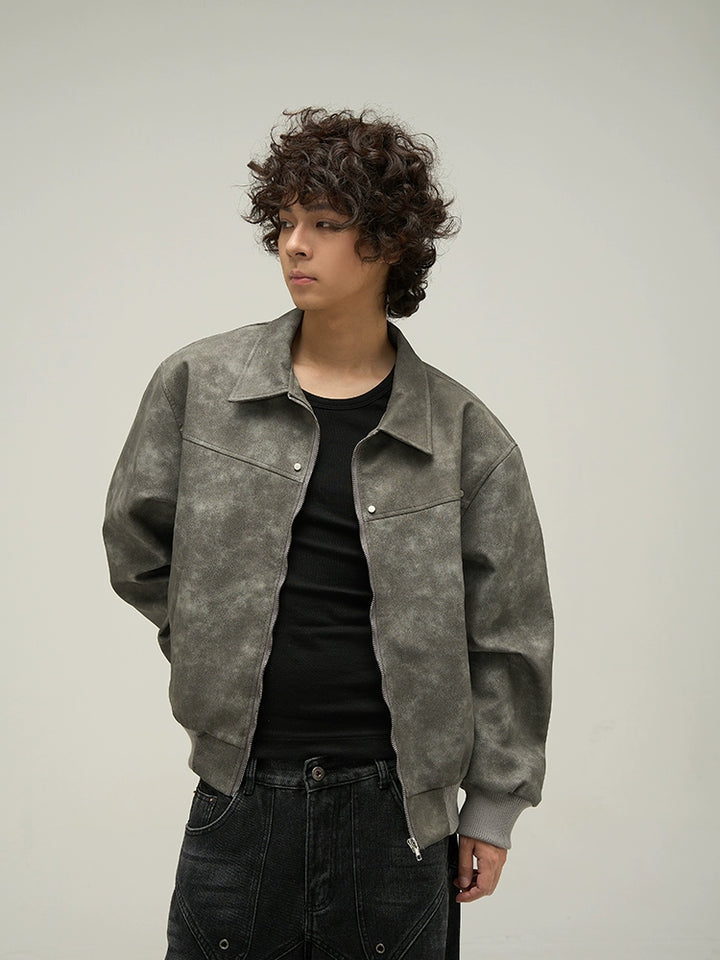 JEEZ WEAR FAUX LEATHER JACKET