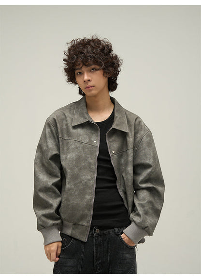 JEEZ WEAR FAUX LEATHER JACKET