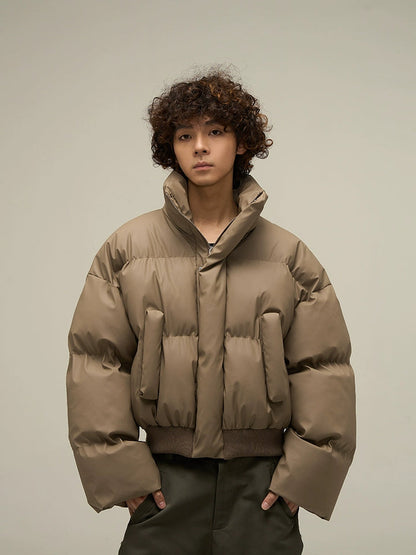 JEEZ WEAR LAYERED PUFFER JACKET