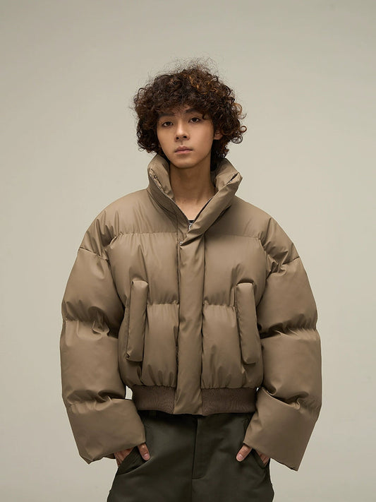 JEEZ WEAR LAYERED PUFFER JACKET
