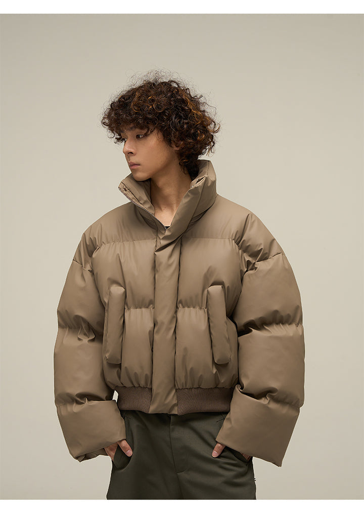 JEEZ WEAR LAYERED PUFFER JACKET